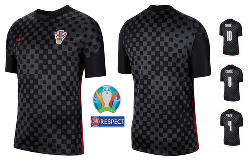 Kroatien EURO 2020 Away + Spielernummer