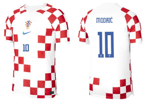 Kroatien WM 2022 Home + Spielernummer