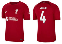 Cargar imagen en el visor de la galería, FC Liverpool 2022-2023 Home + Spielernummer I Mein Name