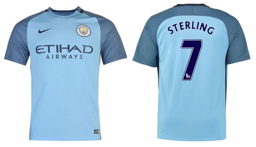 Manchester City 2016-2017 Home - Sterling 7