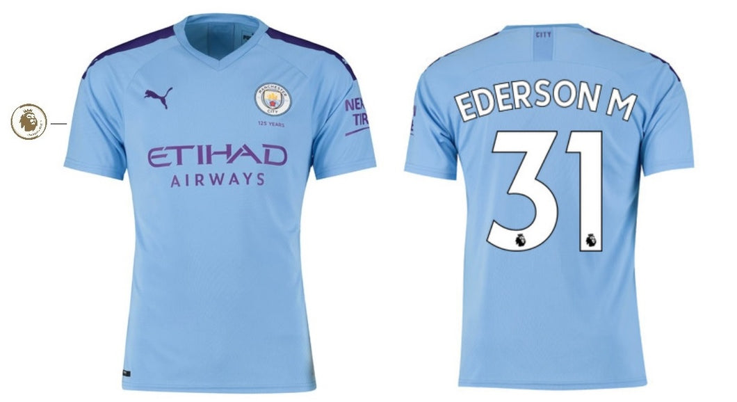 Manchester City 2019-2020 Home PL - Ederson M. 31