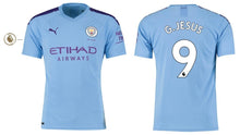 Cargar imagen en el visor de la galería, Manchester City 2019-2020 Home PL - G. Jesus 9