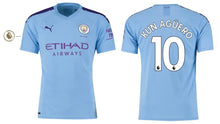 Cargar imagen en el visor de la galería, Manchester City 2019-2020 Home PL - Kun Aguero 10