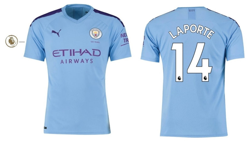 Manchester City 2019-2020 Home PL - Laporte 14