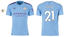 Load image into Gallery viewer, Manchester City 2019-2020 Home PL - Silva 21