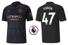 Load image into Gallery viewer, Manchester City 2020-2021 Away PL - Foden 47