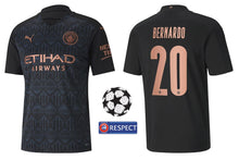 Load image into Gallery viewer, Manchester City 2020-2021 Away UCL - Bernardo 20