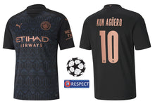 Laden Sie das Bild in den Galerie-Viewer, Manchester City 2020-2021 Away UCL - Kun Aguero 10