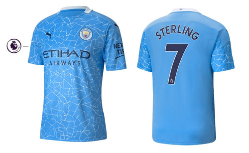 Manchester City 2020-2021 Home PL - Sterling 7