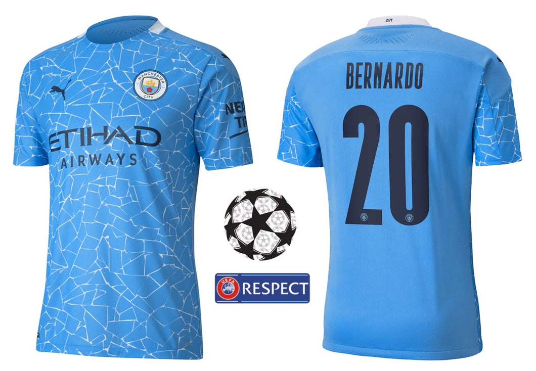 Manchester City 2020-2021 Home UCL - Bernardo 20