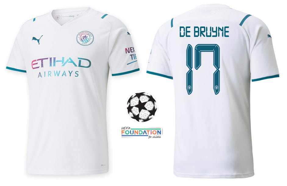 Manchester City 2021-2022 Away UCL - De Bruyne 17