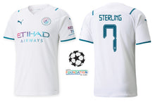 Charger l&#39;image dans la galerie, Manchester City 2021-2022 Away UCL - Sterling 7