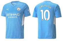 Laden Sie das Bild in den Galerie-Viewer, Manchester City 2021-2022 Home - Grealish 10