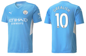 Manchester City 2021-2022 Home - Grealish 10