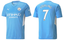 Load image into Gallery viewer, Manchester City 2021-2022 Home - Sterling 7