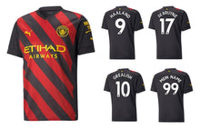 Cargar imagen en el visor de la galería, Manchester City 2022-2023 Away + Spielernummer