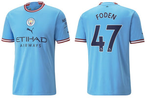 Manchester City 2022-2023 Home + Spielernummer