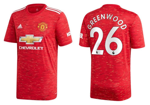 Manchester United 2020-2021 Home PL - Greenwood 26