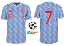 Laden Sie das Bild in den Galerie-Viewer, Manchester United 2021-2022 Away UCL - Ronaldo 7