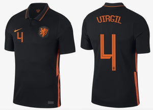 Niederlande EM 2020 2021 Away - Virgil van Dijk 4