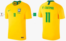 Cargar imagen en el visor de la galería, Brasilien WM 2018 Home - P. Coutinho 11