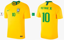 Load image into Gallery viewer, Brasilien WM 2018 Home - Neymar Jr 10