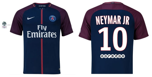 Paris Saint-Germain 2017-2018 Home Ligue 1 - Neymar Jr 10