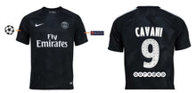 Cargar imagen en el visor de la galería, Paris Saint-Germain 2017-2018 Third UCL - Cavani 9