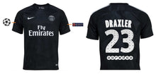 Cargar imagen en el visor de la galería, Paris Saint-Germain 2017-2018 Third UCL - Draxler 23