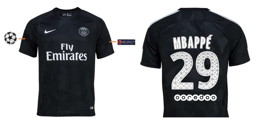 Paris Saint-Germain 2017-2018 Third UCL - Mbappe 29