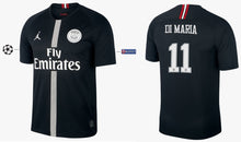 Cargar imagen en el visor de la galería, Paris Saint-Germain 2018-2019 Third Black UCL - Di Maria 11