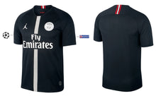 Load image into Gallery viewer, Paris Saint-Germain 2018-2019 Third Black UCL