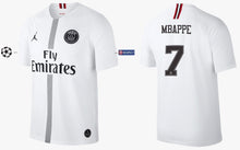 Load image into Gallery viewer, Paris Saint-Germain 2018-2019 Third White UCL - Mbappe 7