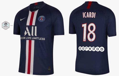 Paris Saint-Germain 2019-2020 Home L1 - Icardi 18