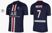 將圖片載入圖庫檢視器 Paris Saint-Germain 2019-2020 Home L1 - Mbappe 7