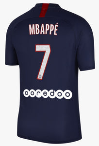 Paris Saint-Germain 2019-2020 Home L1 - Mbappe 7