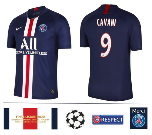 Paris Saint-Germain UCL Final Lisbon 2020 - Cavani 9