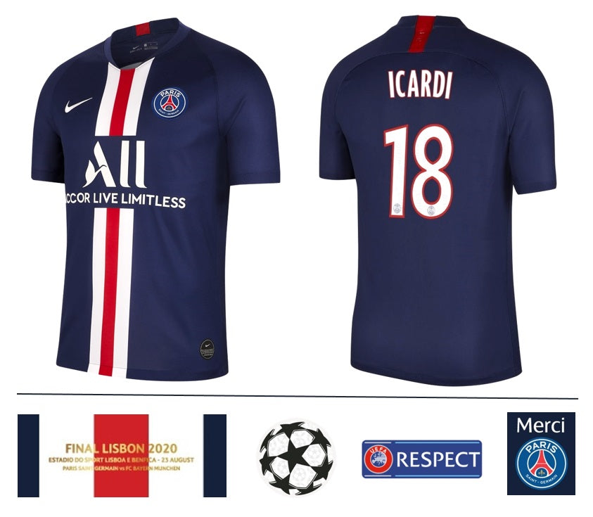 Paris Saint-Germain UCL Final Lisbon 2020 - Icardi 18