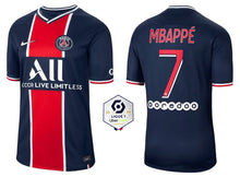 Load image into Gallery viewer, Paris Saint-Germain 2020-2021 Home L1 - Mbappe 7