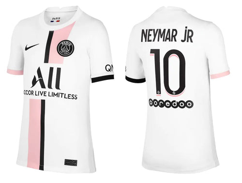 Paris Saint-Germain 2021-2022 Away Ligue 1 - Neymar Jr 10