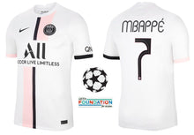 Cargar imagen en el visor de la galería, Paris Saint-Germain 2021-2022 Away UCL - Mbappe 7