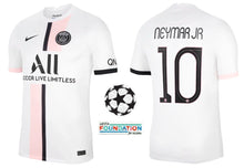 Charger l&#39;image dans la galerie, Paris Saint-Germain 2021-2022 Away UCL - Neymar Jr 10