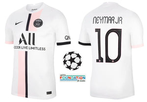 Paris Saint-Germain 2021-2022 Away UCL - Neymar Jr 10