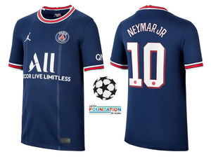 Paris Saint-Germain 2021-2022 Home UCL - Neymar Jr 10