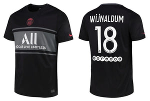 Paris Saint-Germain 2021-2022 Third Ligue 1 - Wijnaldum 18