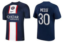 將圖片載入圖庫檢視器 Paris Saint-Germain 2022-2023 Home - Messi 30