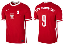 Charger l&#39;image dans la galerie, Polen EM 2020 2021 Away - Lewandowski 9