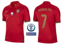 Cargar imagen en el visor de la galería, Portugal EURO 2020 Home - Ronaldo 7