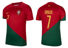 Cargar imagen en el visor de la galería, Portugal WM 2022 Home - Ronaldo 7