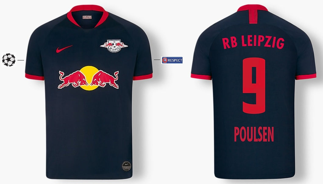 RB Leipzig 2019-2020 Away UCL - Poulsen 9